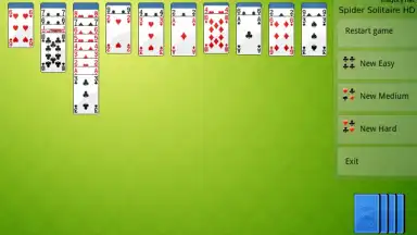 SolitaireSpiderHD screenshot 2