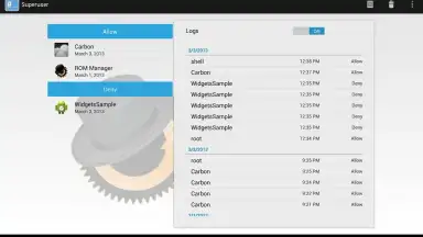 Superuser (for Android 4) screenshot 7