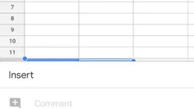 Google Sheets screenshot 4