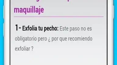 Maquillaje Natural screenshot 1
