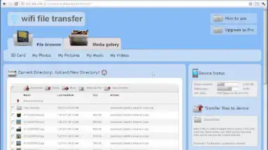 WiFi File Transfer screenshot 4