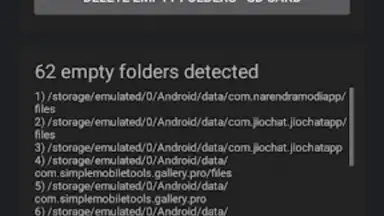 Empty Folder Cleaner screenshot 3