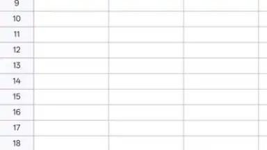 Google Sheets screenshot 14