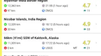 Earthquake+ screenshot 10