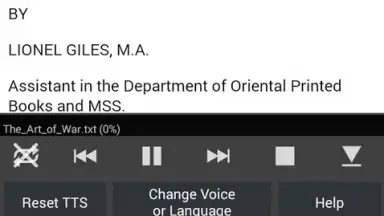 Voice Aloud Reader screenshot 1