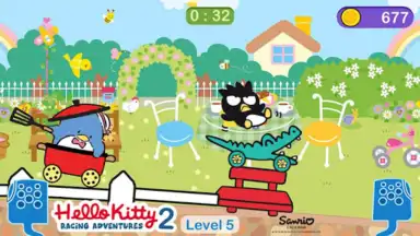 Hello Kitty games - car game screenshot 4