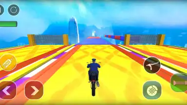 Police Bike Stunts Games screenshot 14