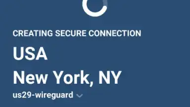 Mullvad VPN screenshot 1