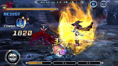 BLAZBLUE ALTERNATIVE DARKWAR screenshot 3