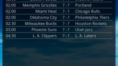 Basketball Livescore Widget screenshot 16