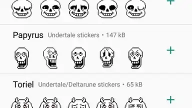 Undertale & Deltarune Stickers for WhatsApp screenshot 1