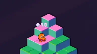 Q*bert screenshot 4