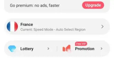 LVCHA VPN screenshot 1