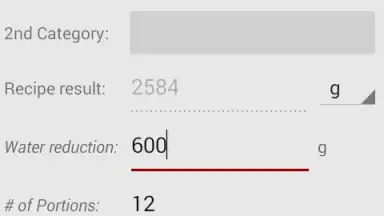 Calories! screenshot 3