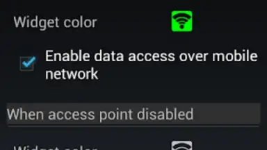Точка доступа WiFi screenshot 7