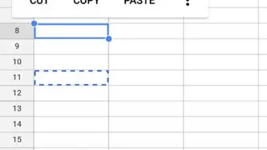 Google Sheets screenshot 5