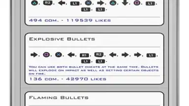 GTA 5 Cheats Codes screenshot 4