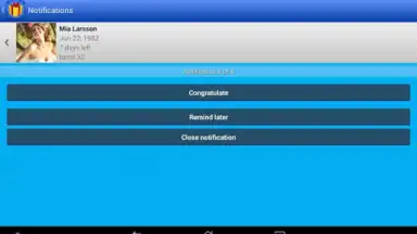 Дни рождения screenshot 4