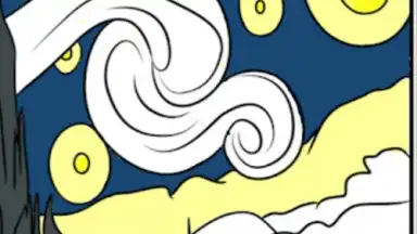 Vincent van Gogh Coloring Book screenshot 13