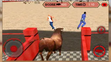 Angry Bull Attack Arena Sim 3D screenshot 2