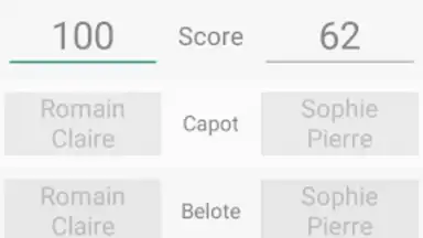 Belote Score screenshot 6