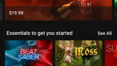 Meta Quest screenshot 3