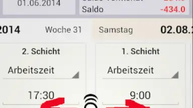 Arbeitszeiterfassung screenshot 5
