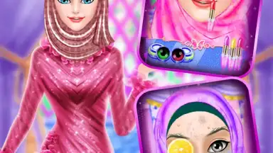 Hijab Girl Salon- Muslim Fashion Princess Makeover screenshot 2