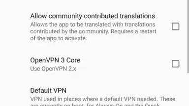 OpenVPN screenshot 12