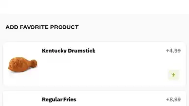 KFC screenshot 2