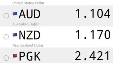 Daily Currency Rates screenshot 2