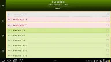 Bible Reading Schedule screenshot 7