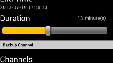 iWatch DVR II screenshot 2