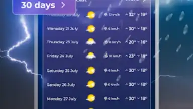 Live Weather Widget & Radar screenshot 13