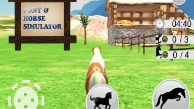 Pony Horse Simulator Kids 3D screenshot 12