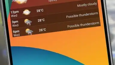 Weatherzone screenshot 1