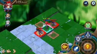 Biazing Sword - SRPG Tactics screenshot 6