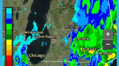 Radar meteorologico y seguimiento de tormentas screenshot 2