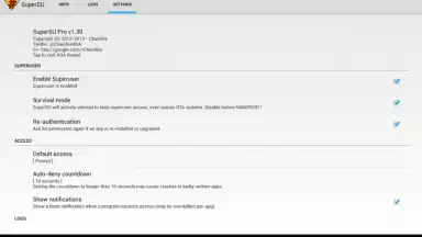 SuperSU screenshot 4