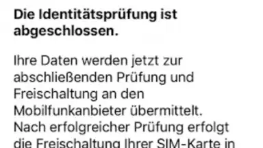 ALDI TALK Registration screenshot 3