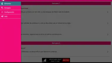 Semanas Embarazo screenshot 9