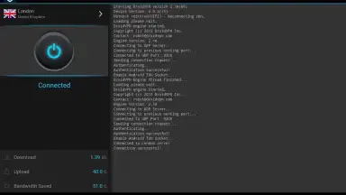 DroidVPN - Android VPN screenshot 1