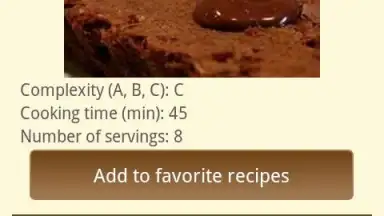 Cake recipes screenshot 2