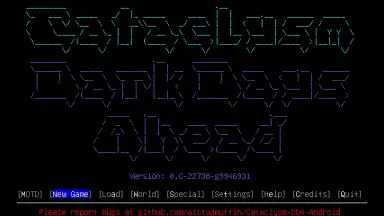 Cataclysm: Dark Days Ahead screenshot 1