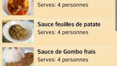 Recettes Africaines screenshot 3