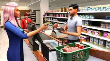 Shopping Mall Store 3D Cashier screenshot 4