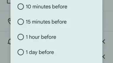 Google Calendar screenshot 5
