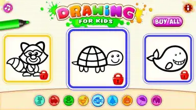 Drawing for Kids! Coloring Children Games Toddlers screenshot 11