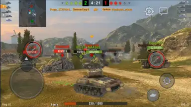 Tanks Blitz screenshot 5