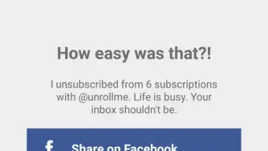 Unroll.Me screenshot 2